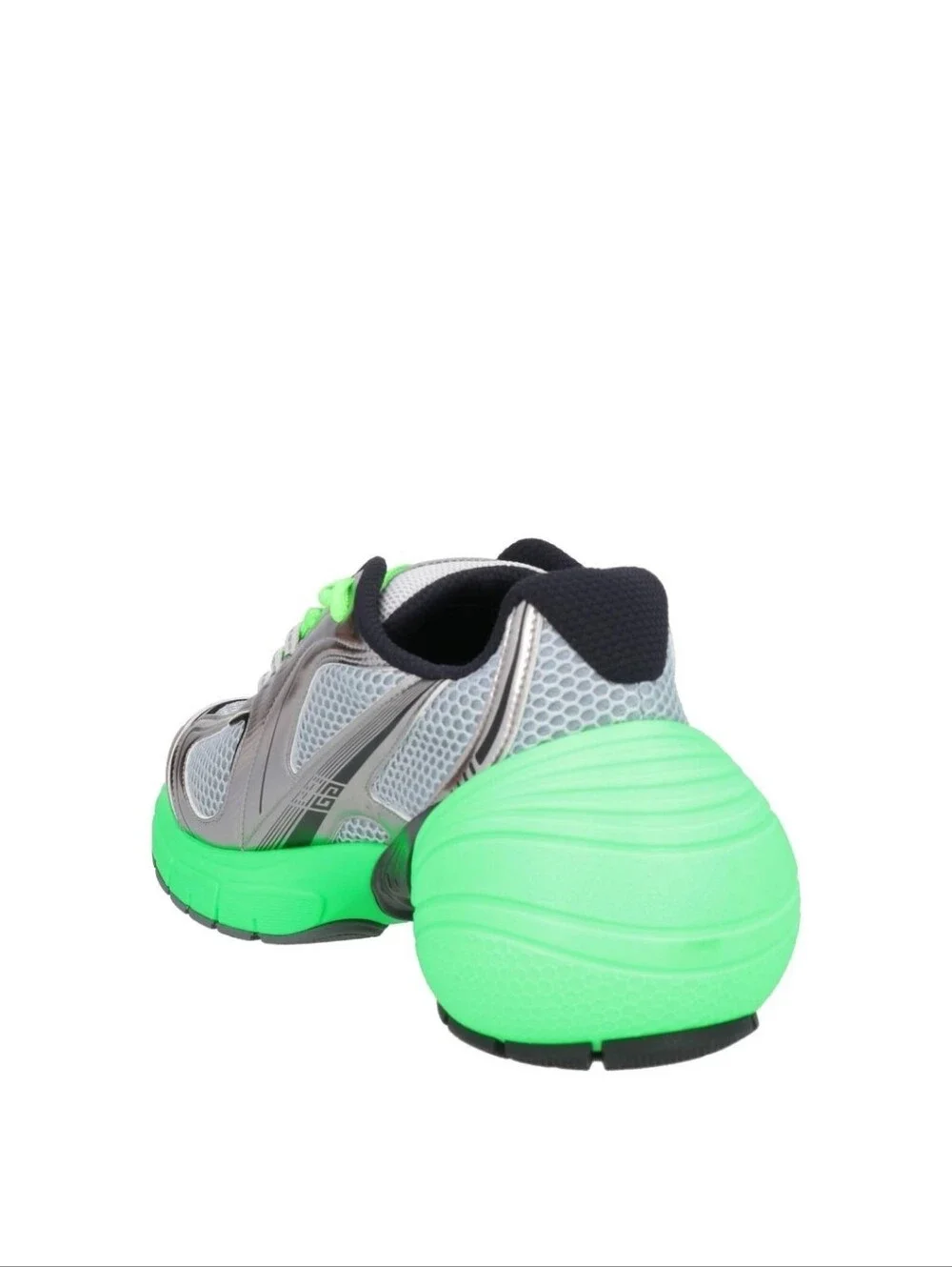 Givenchy Silver and Neon Green Athletic Sneaker Size 11
